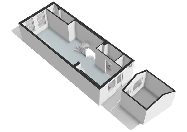 Geuzenweg 266, 1221 CA Hilversum - Geuzenweg 266 - Hilversum - Begane_grond - 3D  _3.jpg