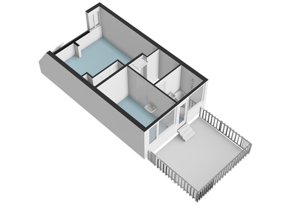 Geuzenweg 266, 1221 CA Hilversum - Geuzenweg 266 - Hilversum - 1e_verdieping - 3D  _5.jpg