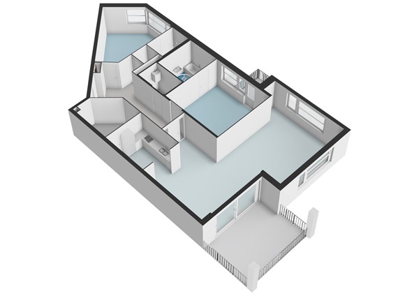 Majellapark 51, 1406 TS Bussum - Majellapark 51 - Bussum - Appartement - 3D  _1.jpg