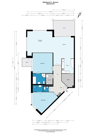 Majellapark 51, 1406 TS Bussum - Majellapark 51 - Bussum - Appartement - 2D.jpg