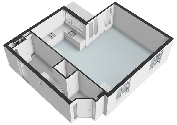 Hamontstraat 41, 1066 LG Amsterdam - Hamontstraat 41 - Amsterdam - Begane_grond - 3D  _2.jpg