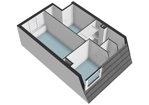 Crocusstraat 22, 1214 GL Hilversum - Crocusstraat 22 - Hilversum - 1e_verdieping - 3D  _3.jpg