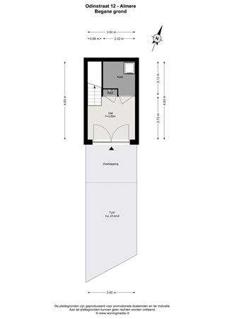 Odinstraat 12, 1363 WL Almere - 