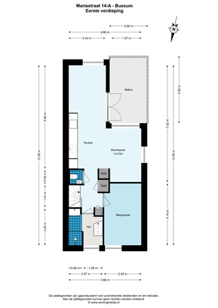 Mariastraat 14A, 1404 HN Bussum - 
