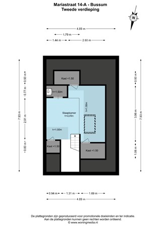 Mariastraat 14A, 1404 HN Bussum - 