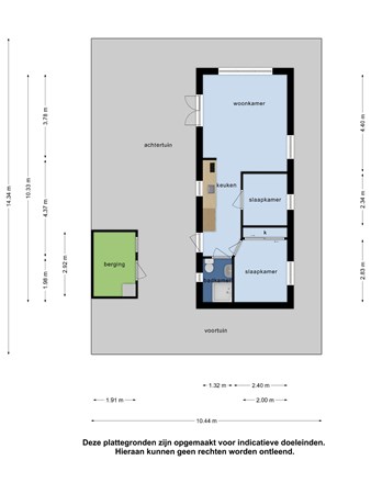 Floorplan - Buitenhuizerweg 2-37, 1981 LK Velsen-Zuid