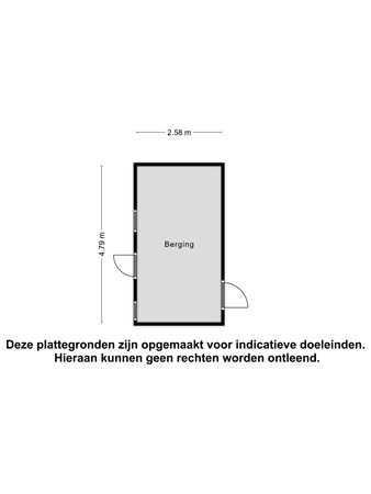 Floorplan - Reguliersstraat 43, 1947 GP Beverwijk