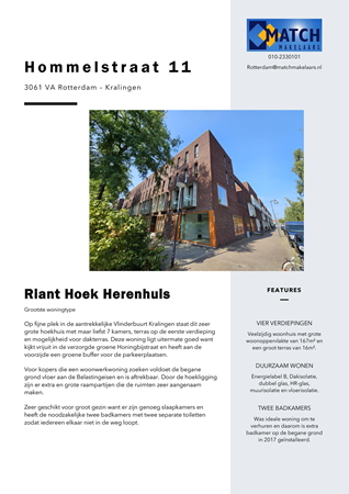 Brochure preview - Complete brochure Hommelstraat 11.pdf