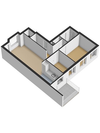 Belgischestraat 16B, 3028 TE Rotterdam - 3D_Appartement.jpg