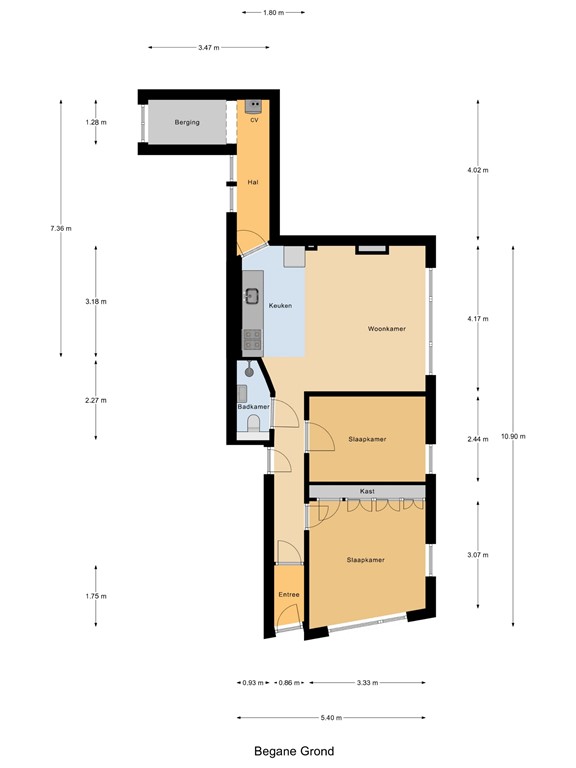 mediumsize floorplan