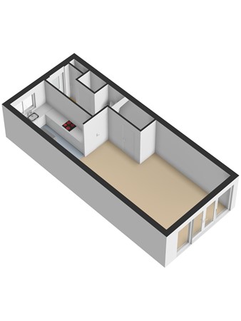 Fabiusstraat 22B, 3248 AJ Melissant - 3D_Begane_Grond.jpg