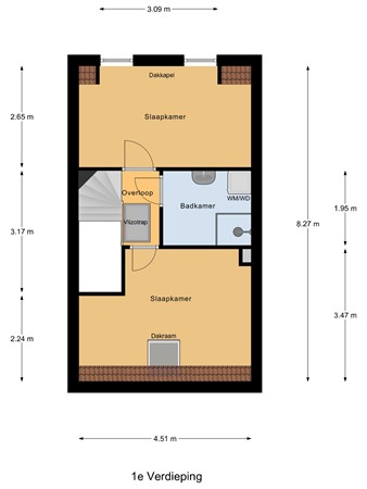 Fabiusstraat 22B, 3248 AJ Melissant - 1e_Verdieping.jpg