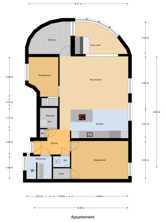 mediumsize floorplan