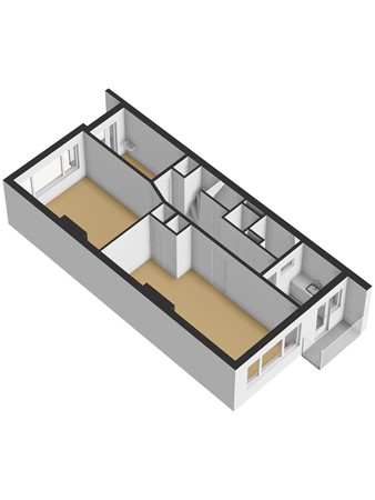 Pleinweg 22A, 3083 EC Rotterdam - 3D_Verdieping_2.jpg