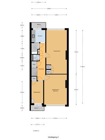 Pleinweg 22A, 3083 EC Rotterdam - Verdieping_2.jpg