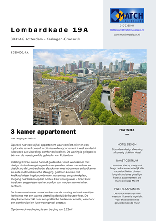 Brochure preview - Brochure Lombardkade 19A Rotterdam.pdf
