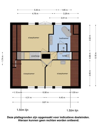 Floorplan - Buurtweg 3, 6731 BW Otterlo