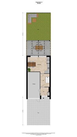 Floorplan - Chopinplein 5, 2421 TT Nieuwkoop