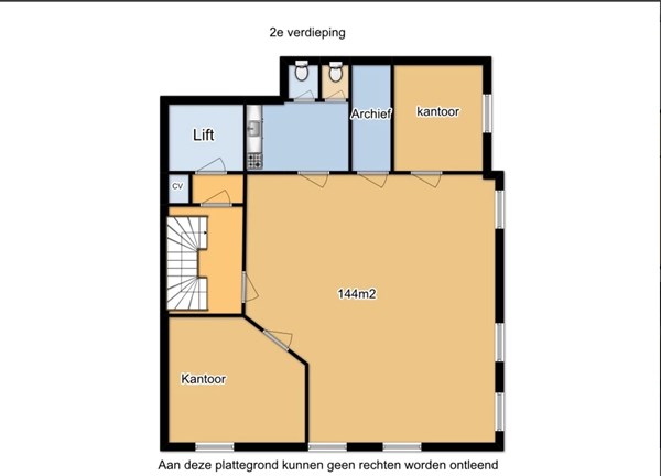 Floorplan - Rondweg 2D0002, 1976 BW IJmuiden