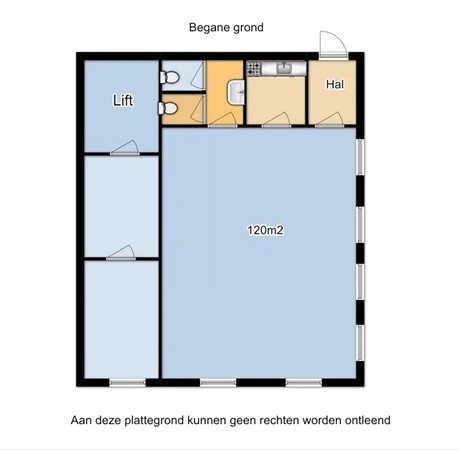 Floorplan - Strandweg 7A, 1976 BS IJmuiden