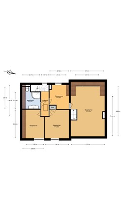 Floorplan - Westerstraat 5, 2042 HE Zandvoort