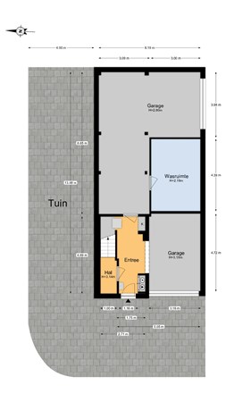 Floorplan - Kochstraat 2A, 2041 CE Zandvoort