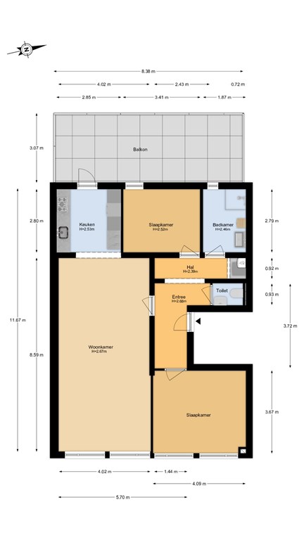 mediumsize floorplan