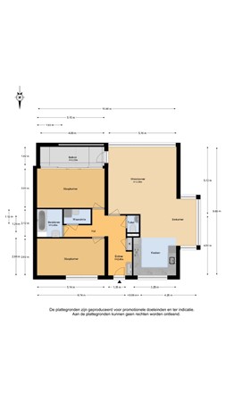 Floorplan - Wigbolt Ripperdastraat 46, 1067 EH Amsterdam