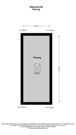 Floorplan - Dijkwacht 86, 2353 EK Leiderdorp