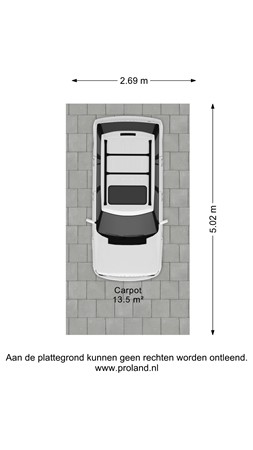 Floorplan - Van Speijkstraat 79, 2041 KM Zandvoort