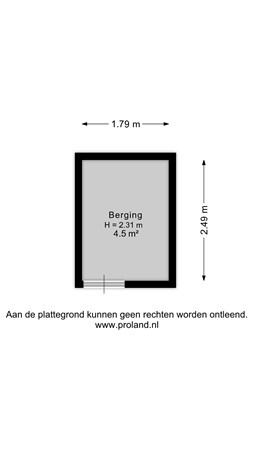 Floorplan - Van Galenstraat 108, 2041 JV Zandvoort