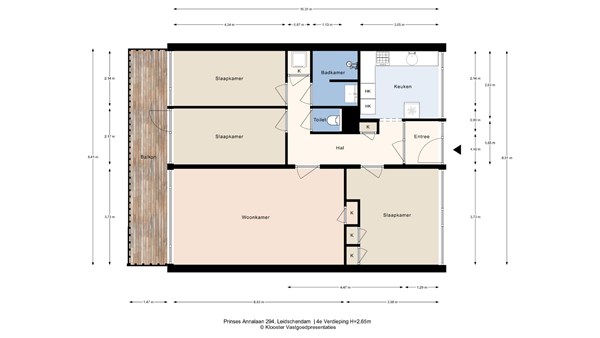 Prinses Annalaan 294, 2263 XT Leidschendam - Plattegrond_4e Verdieping.jpeg