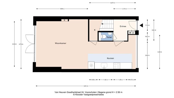 Van Heuven Goedhartstraat 24, 2251 CK Voorschoten - Begane grond.jpg