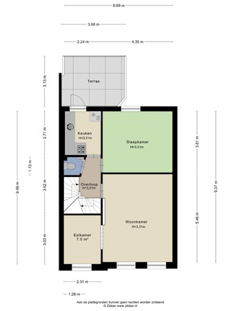Morsweg 10A, 2312 AD Leiden - 