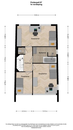 Polderpeil 87, 2408 RD Alphen aan den Rijn - 171515221_polderpeil_87_1e_verdieping_first_design_20250418_05209a.jpg