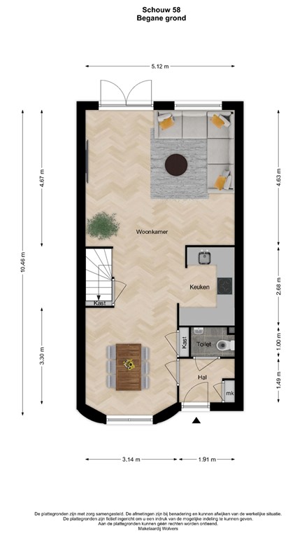 mediumsize floorplan