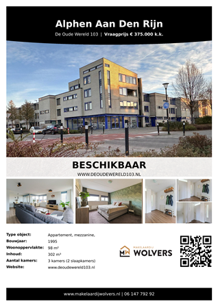 Brochure preview - brochure-de-oude-wereld-103-alphen-aan-den-rijn.pdf