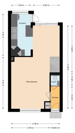 Mauritsstraat 26, 2405 GV Alphen aan den Rijn - Begane grond.jpg