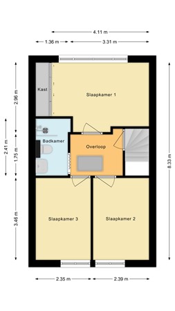 Mauritsstraat 26, 2405 GV Alphen aan den Rijn - Eerste verdieping.jpg