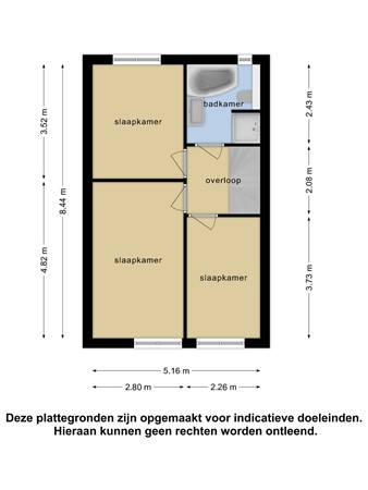 Floorplan - Watermolen 17, 2406 KJ Alphen aan den Rijn