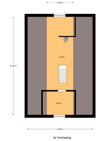 Floorplan - Stationsweg 14, 1431 EG Aalsmeer