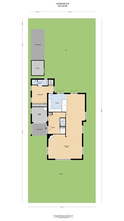 Floorplan - Kerkweg 9, 1432 EH Aalsmeer