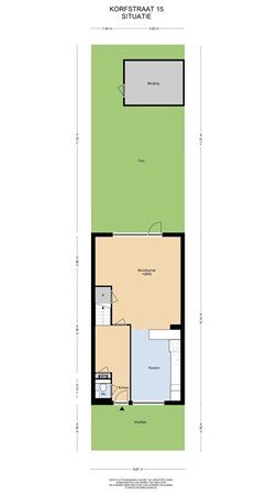 Floorplan - Korfstraat 15, 1433 DE Kudelstaart