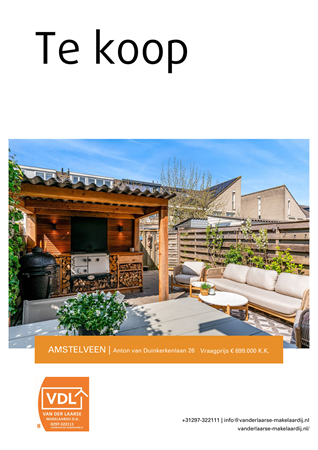 Brochure preview - Anton van Duinkerkenlaan 26, 1187 WC AMSTELVEEN (1)