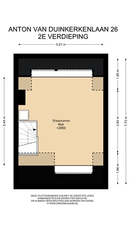 Floorplan - Anton van Duinkerkenlaan 26, 1187 WC Amstelveen