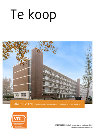 Brochure preview - Franciscus van Assisiëlaan 53, 1185 CE AMSTELVEEN (1)