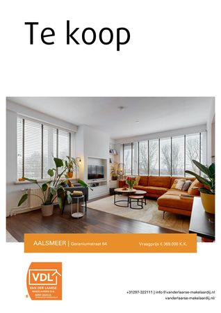 Brochure preview - Geraniumstraat 64, 1431 ST AALSMEER (2)