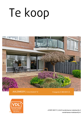 Brochure preview - Columbiahof 12, 1431 PA AALSMEER (1)