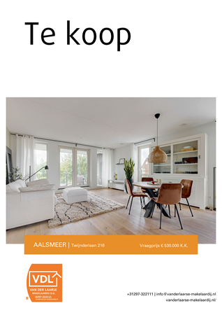 Brochure preview - Twijnderlaan 216, 1431 DD AALSMEER (1)