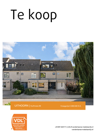Brochure preview - Kuifmees 69, 1423 NN UITHOORN (2)